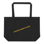 TRONFORM Logo & Awesome Products Only Large organic Eco Friendly Tote Bag - TRONFORM