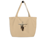 TRONFORM Logo & Awesome Products Only Large organic Eco Friendly Tote Bag - TRONFORM